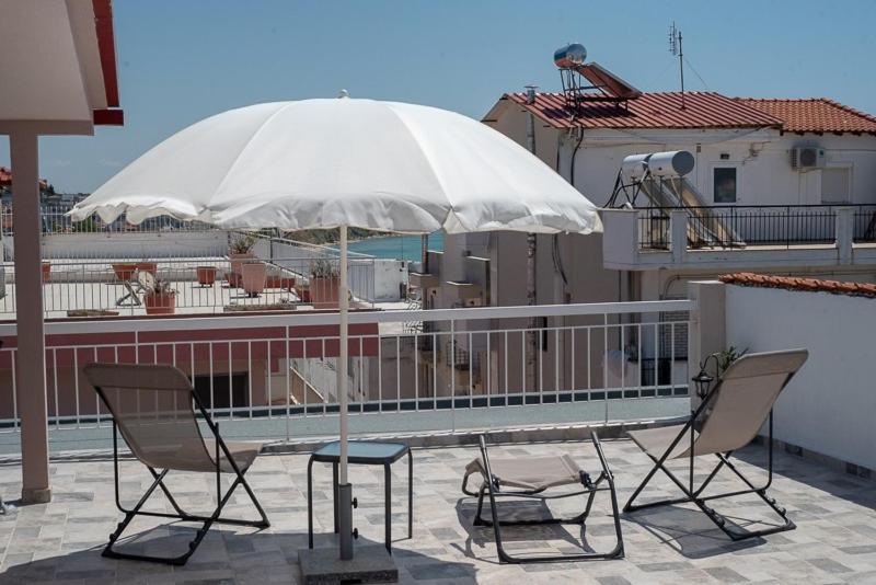 Grcka Reni Greece Beach Penthaus 3 Nea Kallikrateia Luaran gambar